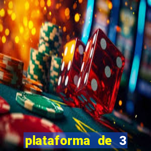 plataforma de 3 reais link